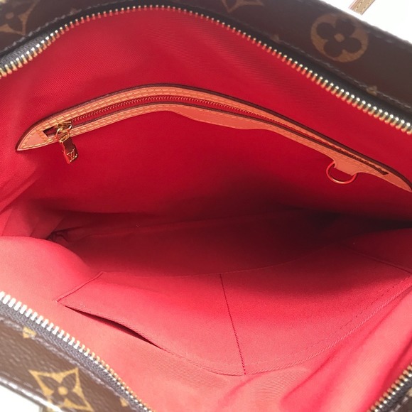 Louis Vuitton Sac Plat Shoulder Bag Monogram Brown - Picture 7 of 9